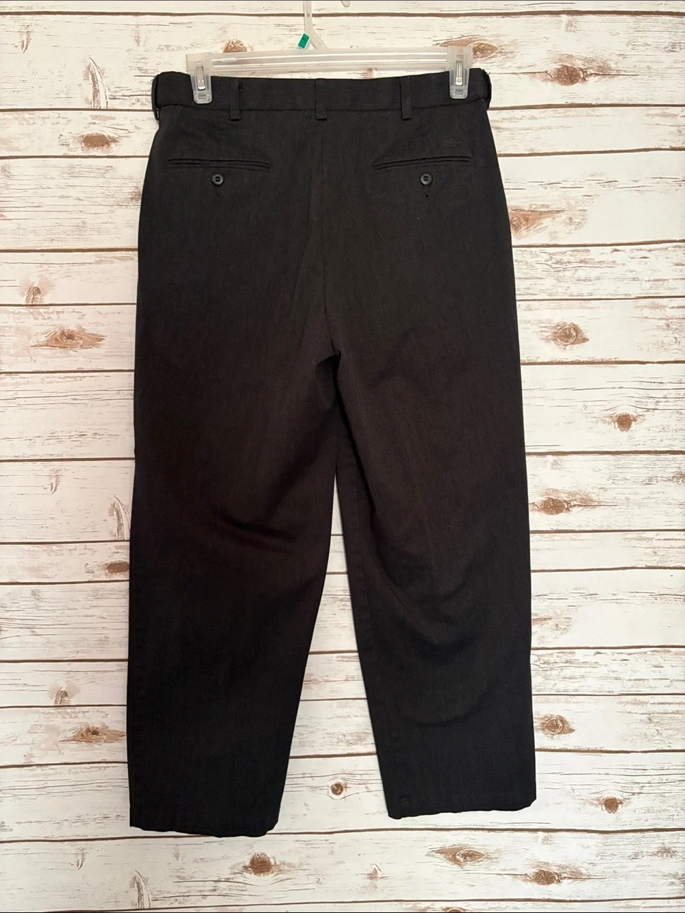 Dockers Premium D4 Relaxed Fit Charcoal Chino Pants - 32x30